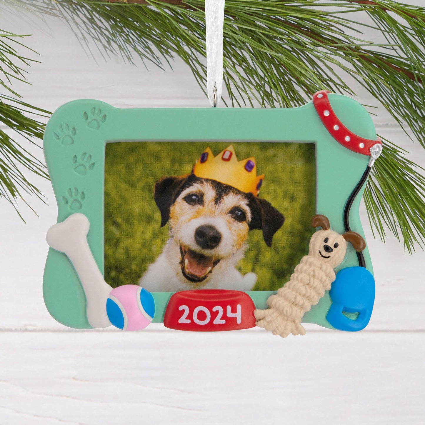 Dog 2024 Photo Frame Hallmark Ornament