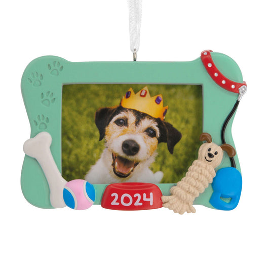 Dog 2024 Photo Frame Hallmark Ornament