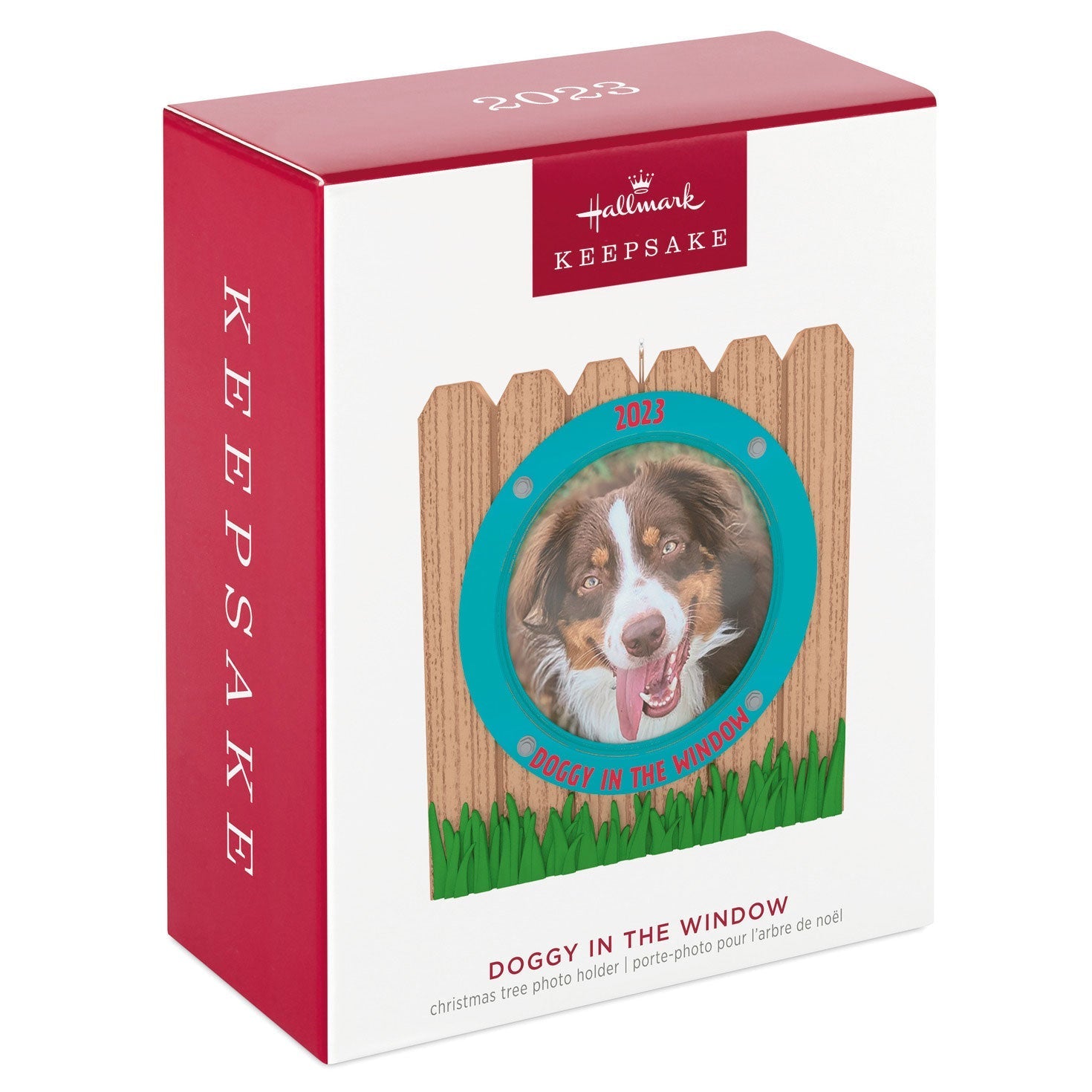 Doggy in the Window 2023 Photo Frame, 2023 Keepsake Ornament