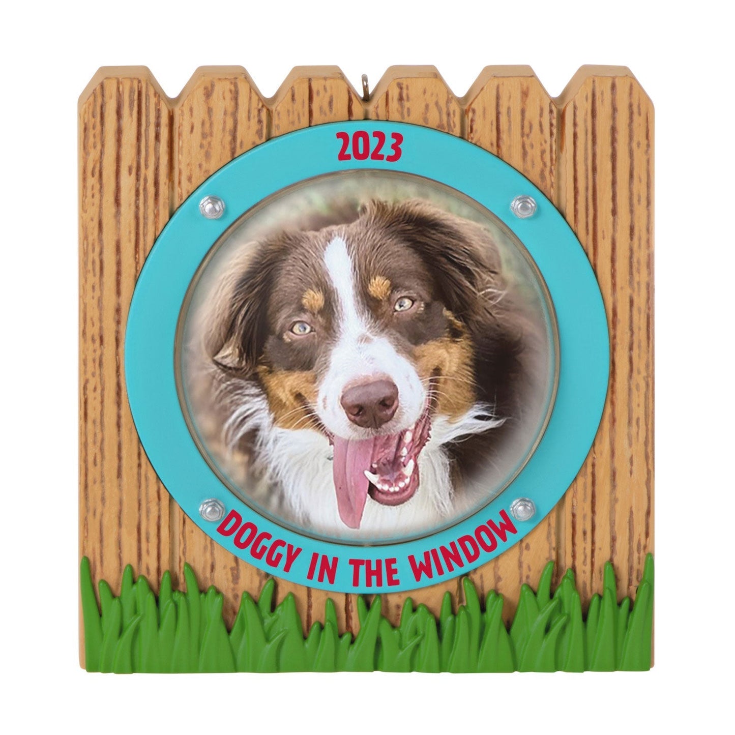 Doggy in the Window 2023 Photo Frame, 2023 Keepsake Ornament