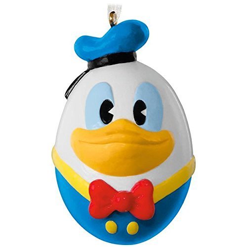 Donald Duck Easter Egg Porcelain Ornament