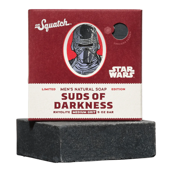 Dr. Squatch All Natual Soap, Star Wars - Suds of Darkness