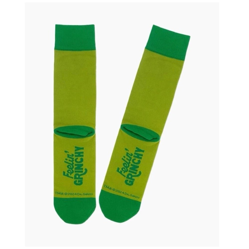 Dr. Seuss™ Feelin' Grinchy Novelty Crew Socks
