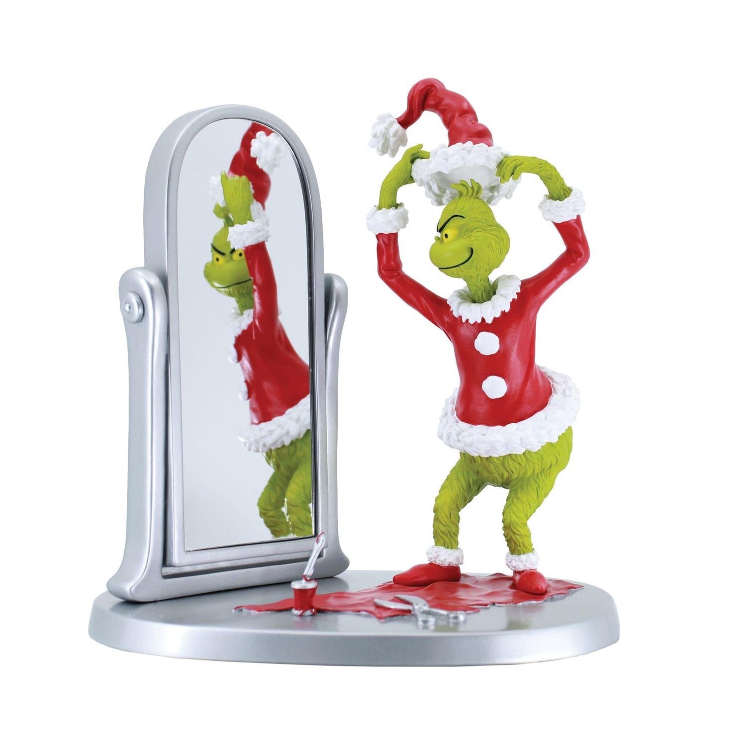 Dr. Seuss Grinch - Grinch Mirror Figurine
