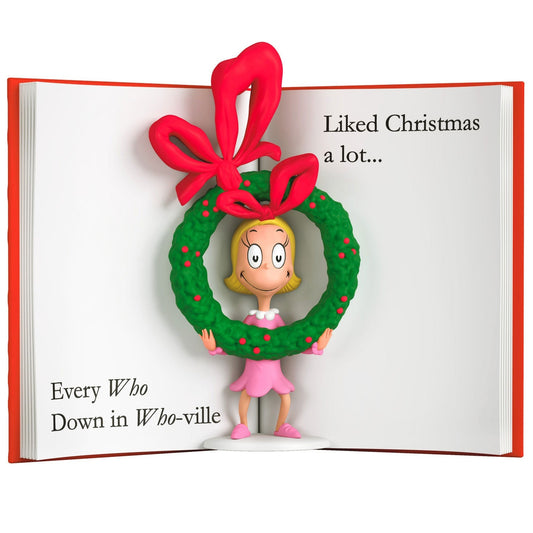 Dr. Seusss How the Grinch Stole Christmas! Cindy Lou Who, 2023 Keepsake Ornament