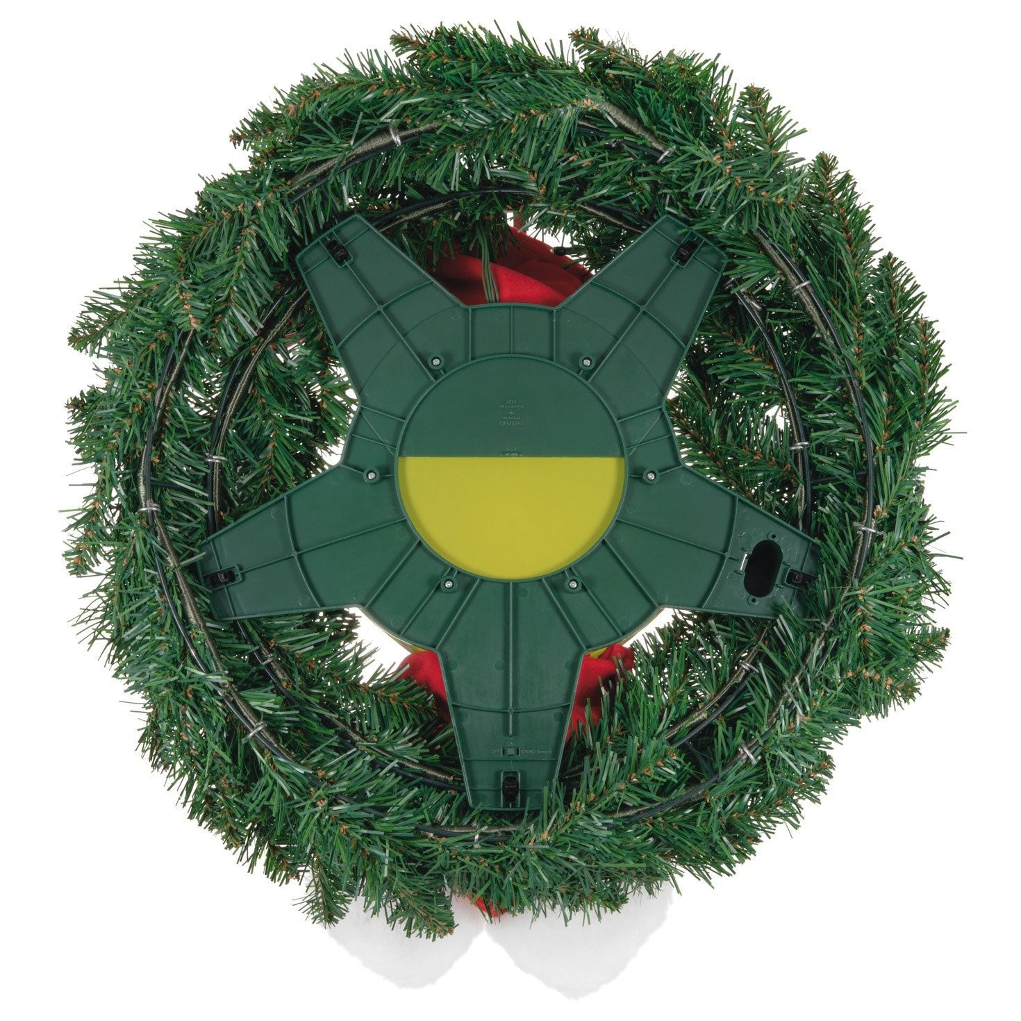 Dr. Seuss's How the Grinch Stole Christmas! The Grinch Wreath, Sound and Motion, 24”