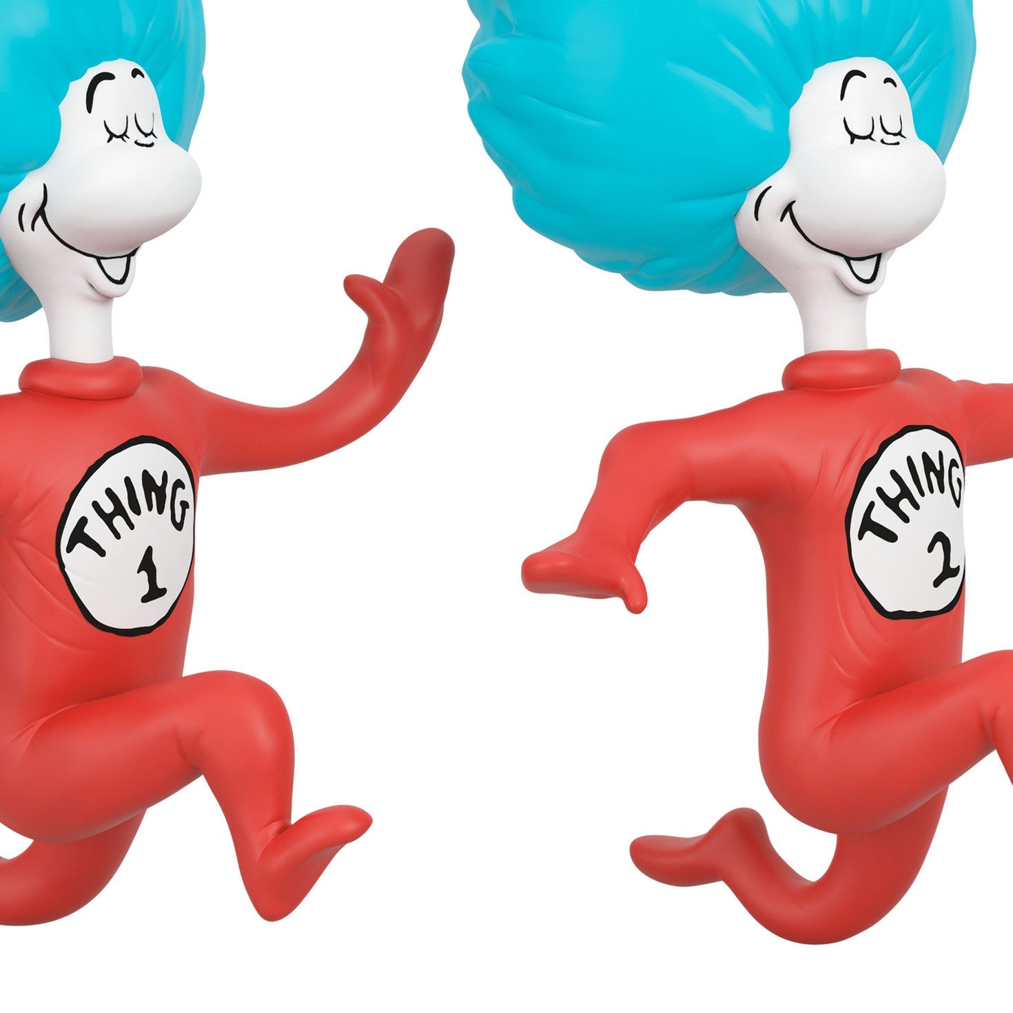 Dr. Seuss's The Cat in the Hat Thing One and Thing Two 2024 Keepsake Ornaments, Set of 2