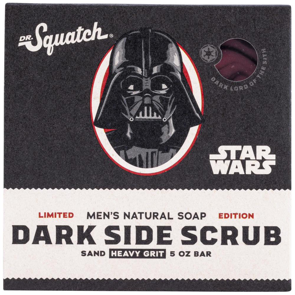 Dr. Squatch All Natual Soap, Star Wars - Dark Side Scrub