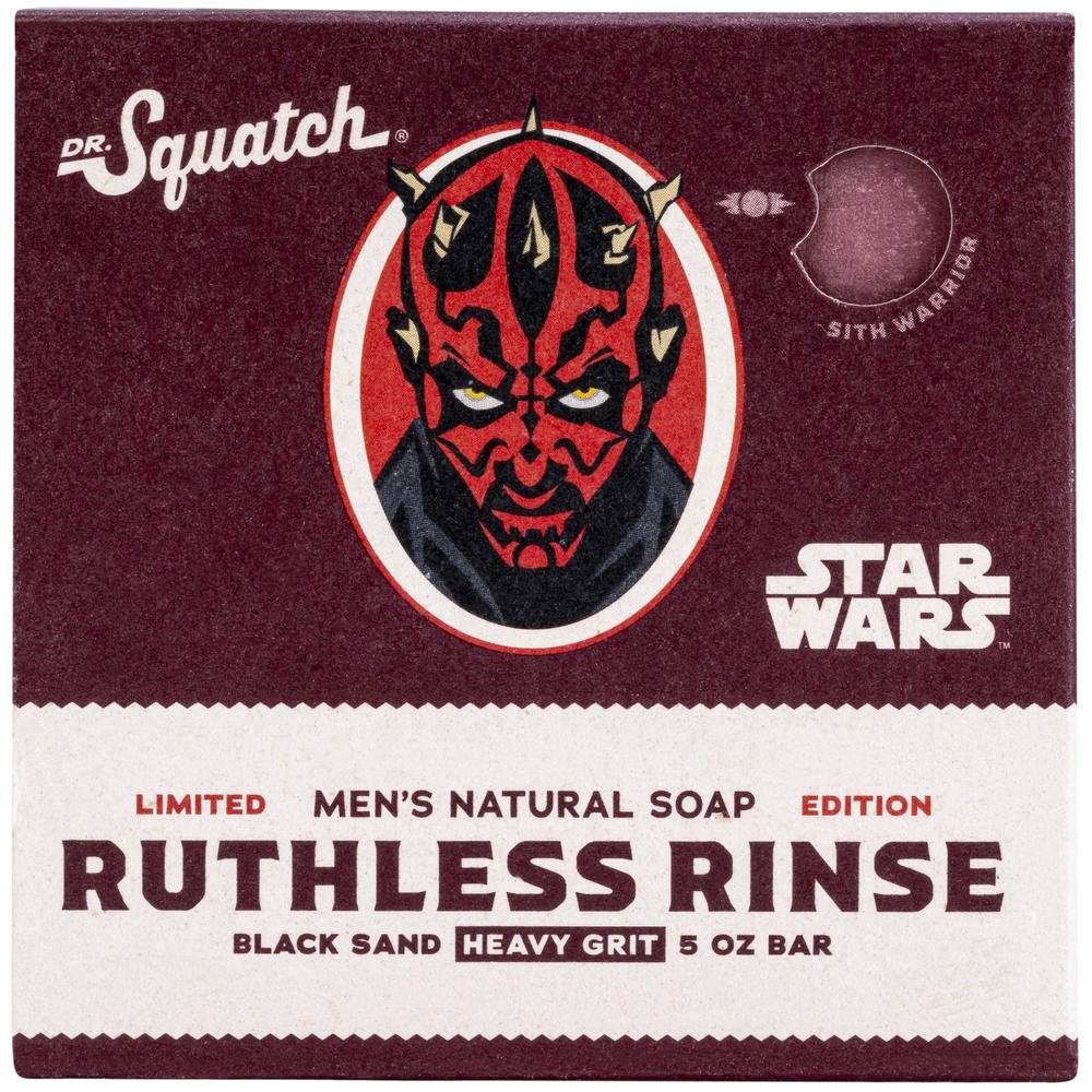 Dr. Squatch All Natual Soap, Star Wars - Ruthless Rinse