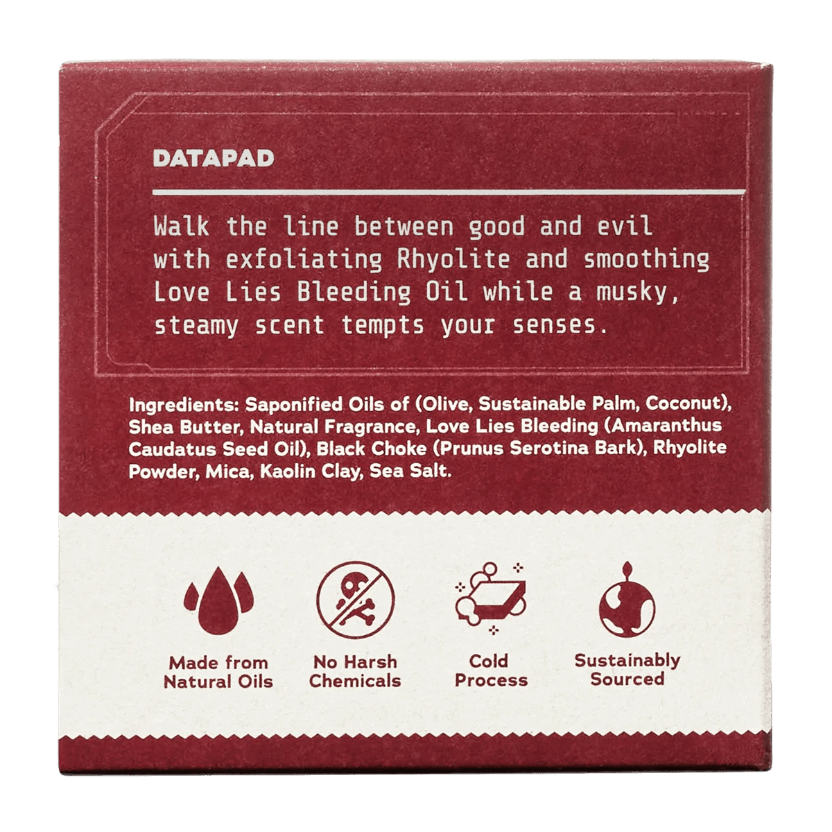 Dr. Squatch All Natual Soap, Star Wars - Suds of Darkness