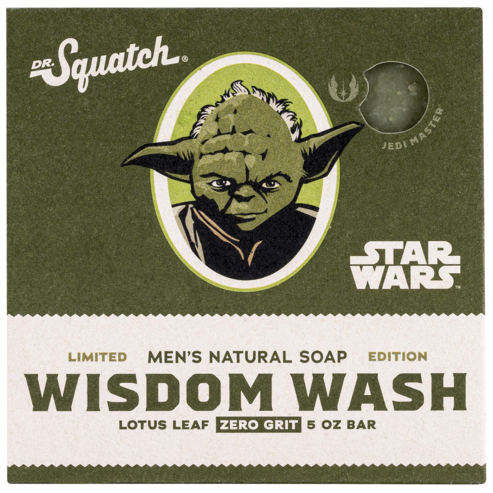 Dr. Squatch All Natual Soap, Star Wars - Wisdom Wash