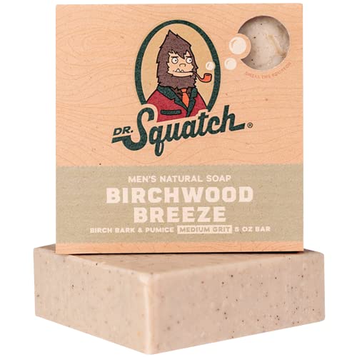 Dr. Squatch All Natural Bar Soap, Birchwood Breeze