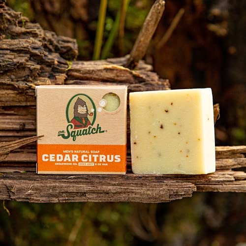 Dr. Squatch All Natural Bar Soap, Cedar Citrus