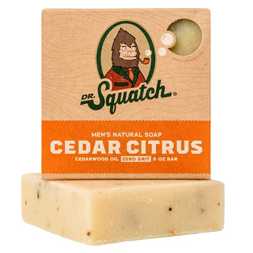 Dr. Squatch All Natural Bar Soap, Cedar Citrus