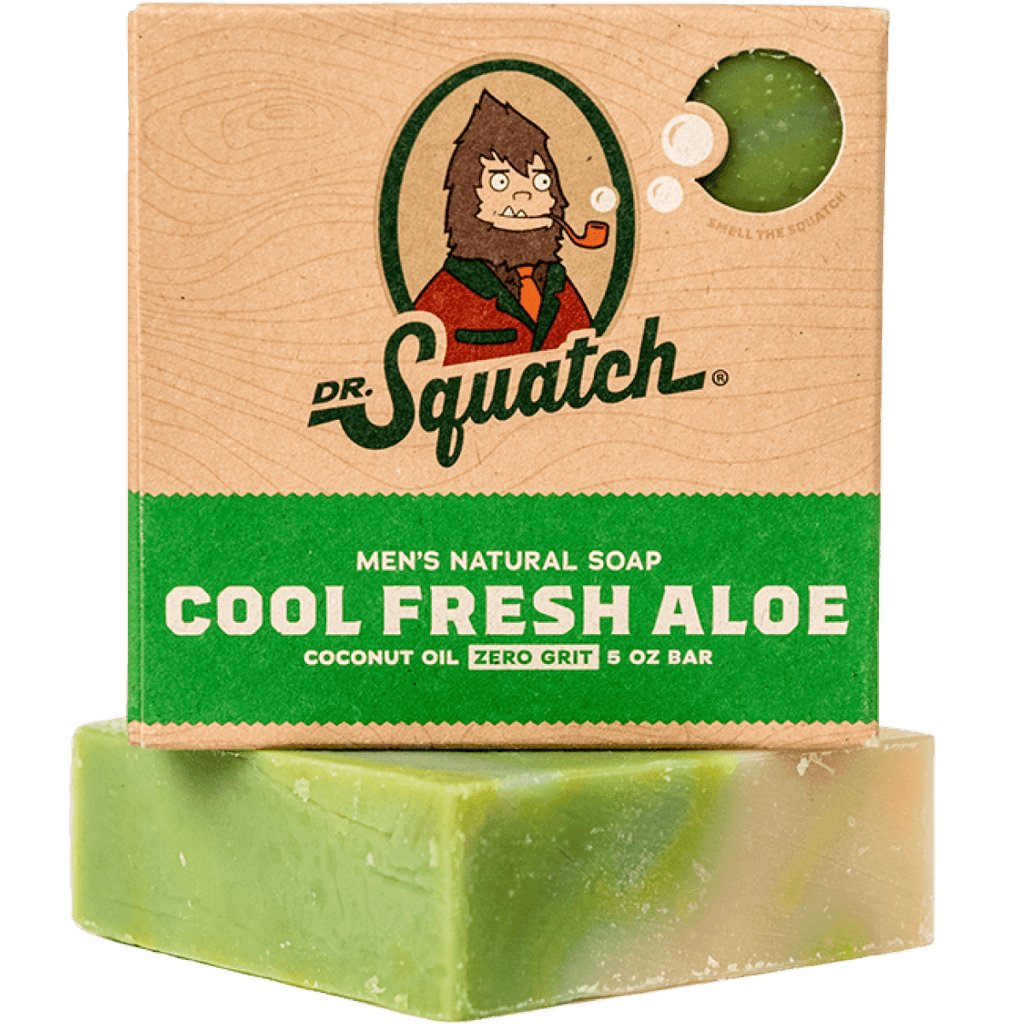 Dr. Squatch All Natural Bar Soap, Cool Fresh Aloe