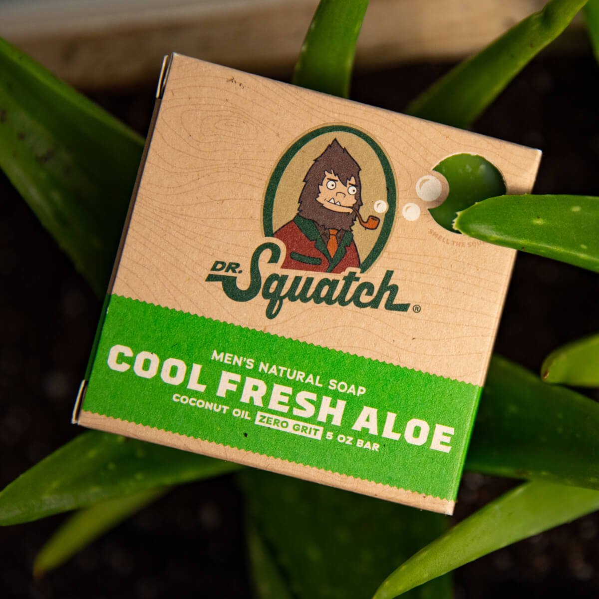 Dr. Squatch All Natural Bar Soap, Cool Fresh Aloe