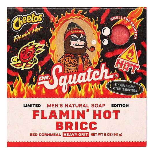 Dr. Squatch All Natural Bar Soap, Flamin' Hot (Limited Edition)