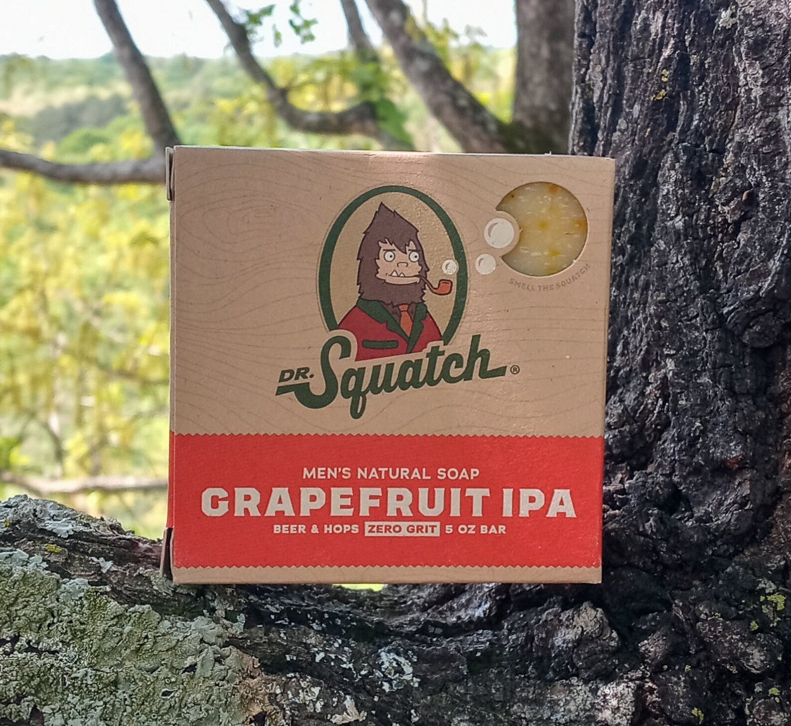 Dr. Squatch All Natural Bar Soap, Grapefruit IPA