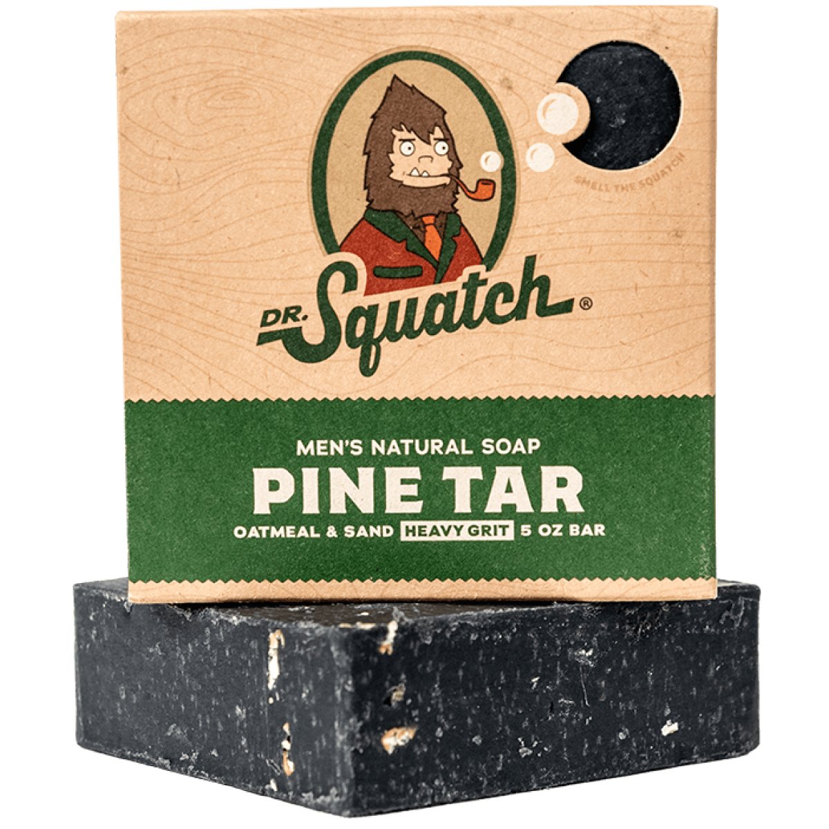 Dr. Squatch All Natural Bar Soap, Pine Tar