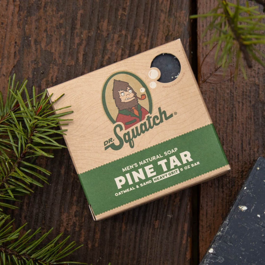 Dr. Squatch All Natural Bar Soap, Pine Tar