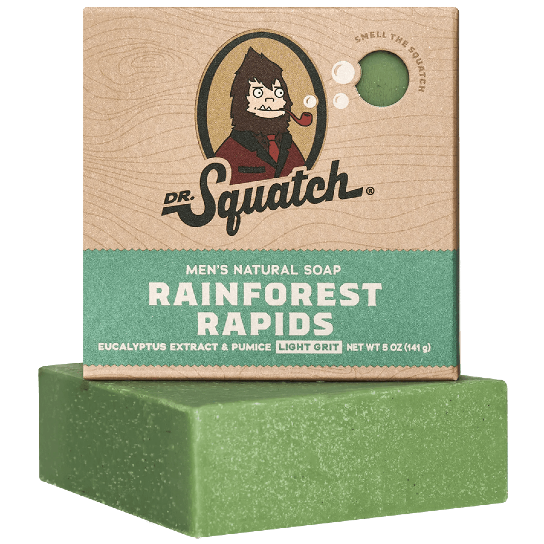 Dr. Squatch All Natural Bar Soap, Rainforest Rapids