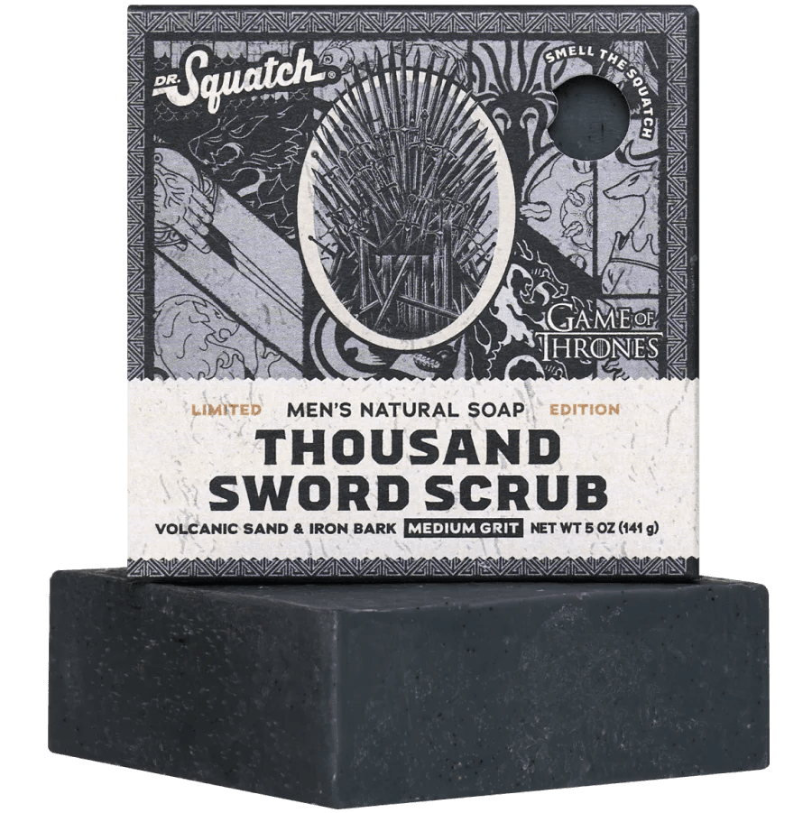 Dr. Squatch All Natural Soap, Game of Thrones Collection (Set of 3)