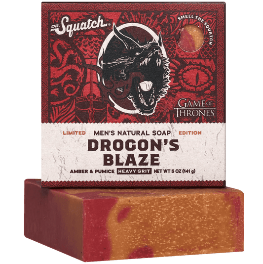 Dr. Squatch All Natural Soap, Game of Thrones - Drogon's Blaze