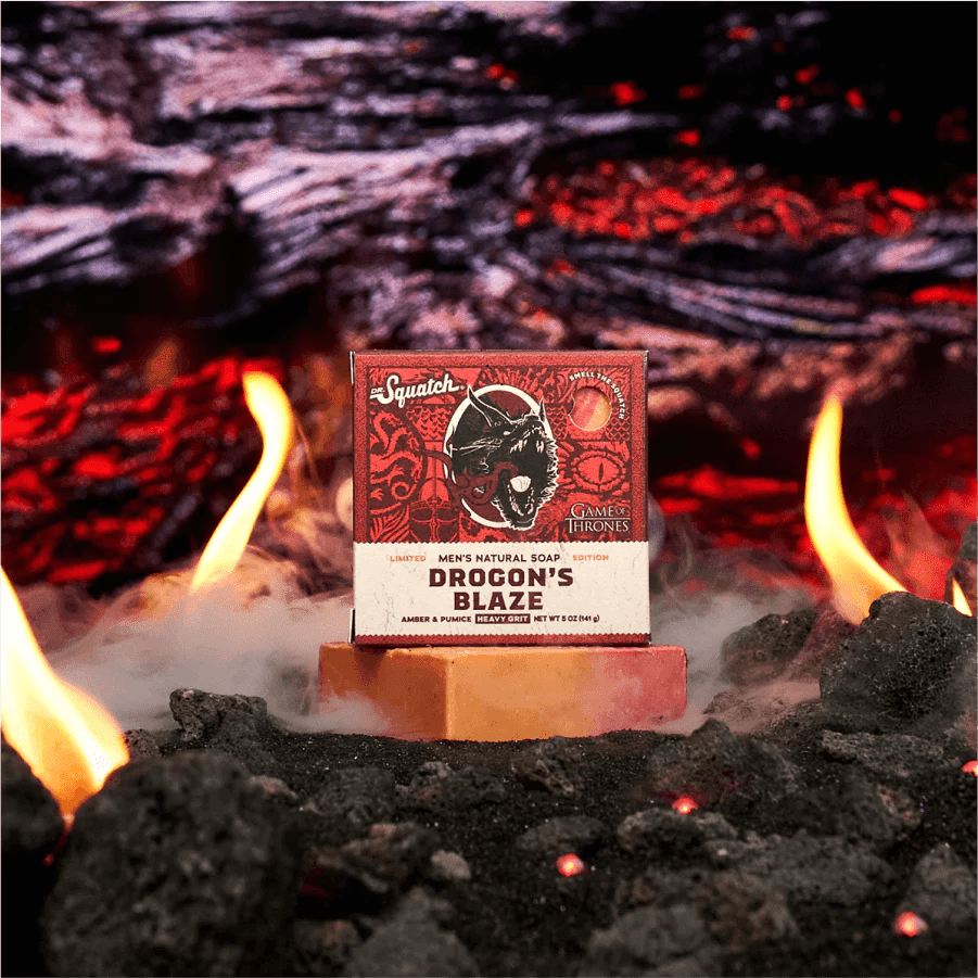 Dr. Squatch All Natural Soap, Game of Thrones - Drogon's Blaze