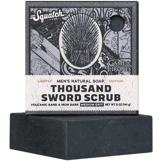 Dr. Squatch All Natural Soap, Game of Thrones - Thousand Sword Scrub