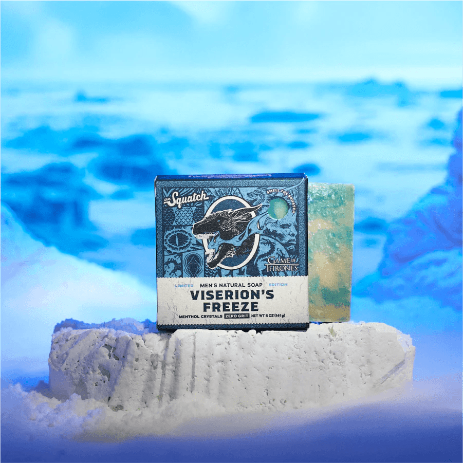 Dr. Squatch All Natural Soap, Game of Thrones - Viserion's Freeze