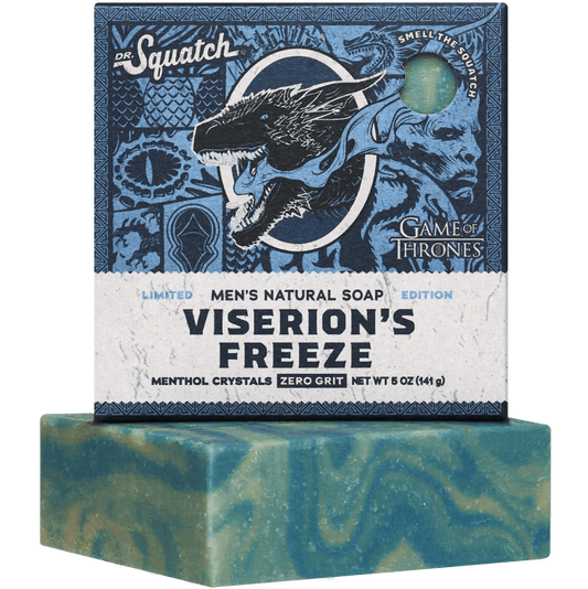 Dr. Squatch All Natural Soap, Game of Thrones - Viserion's Freeze