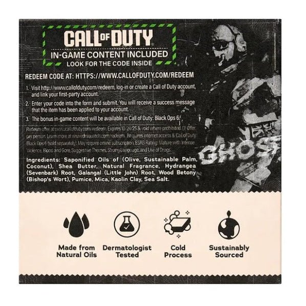 Dr. Squatch Call of Duty - Ghost Grit