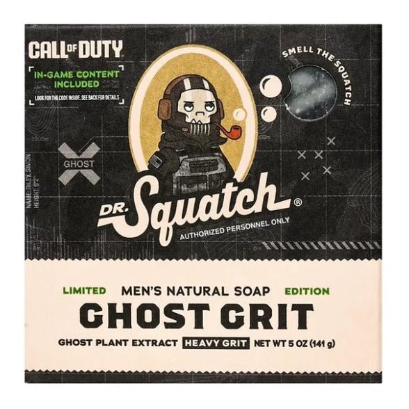 Dr. Squatch Call of Duty - Ghost Grit