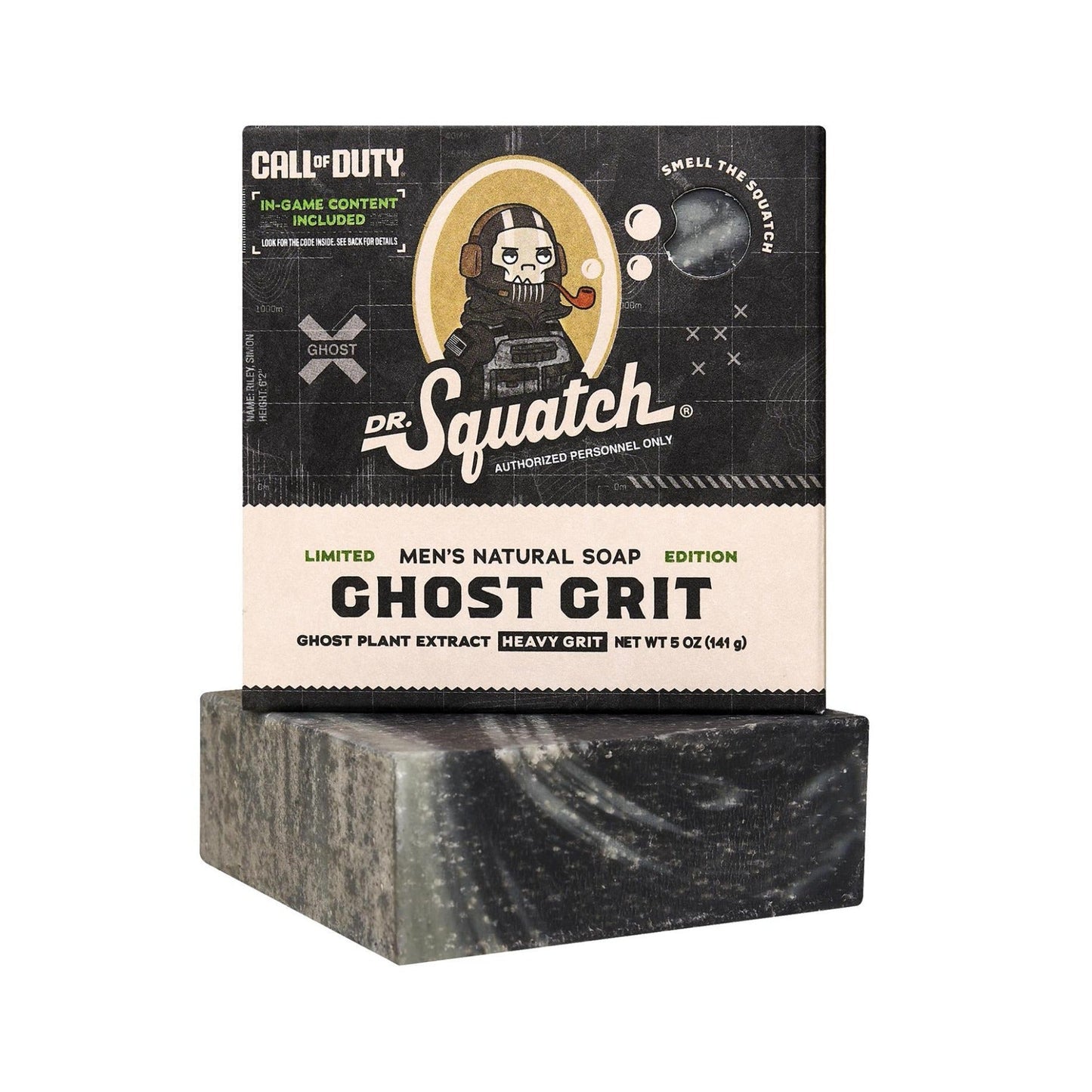 Dr. Squatch Call of Duty - Ghost Grit