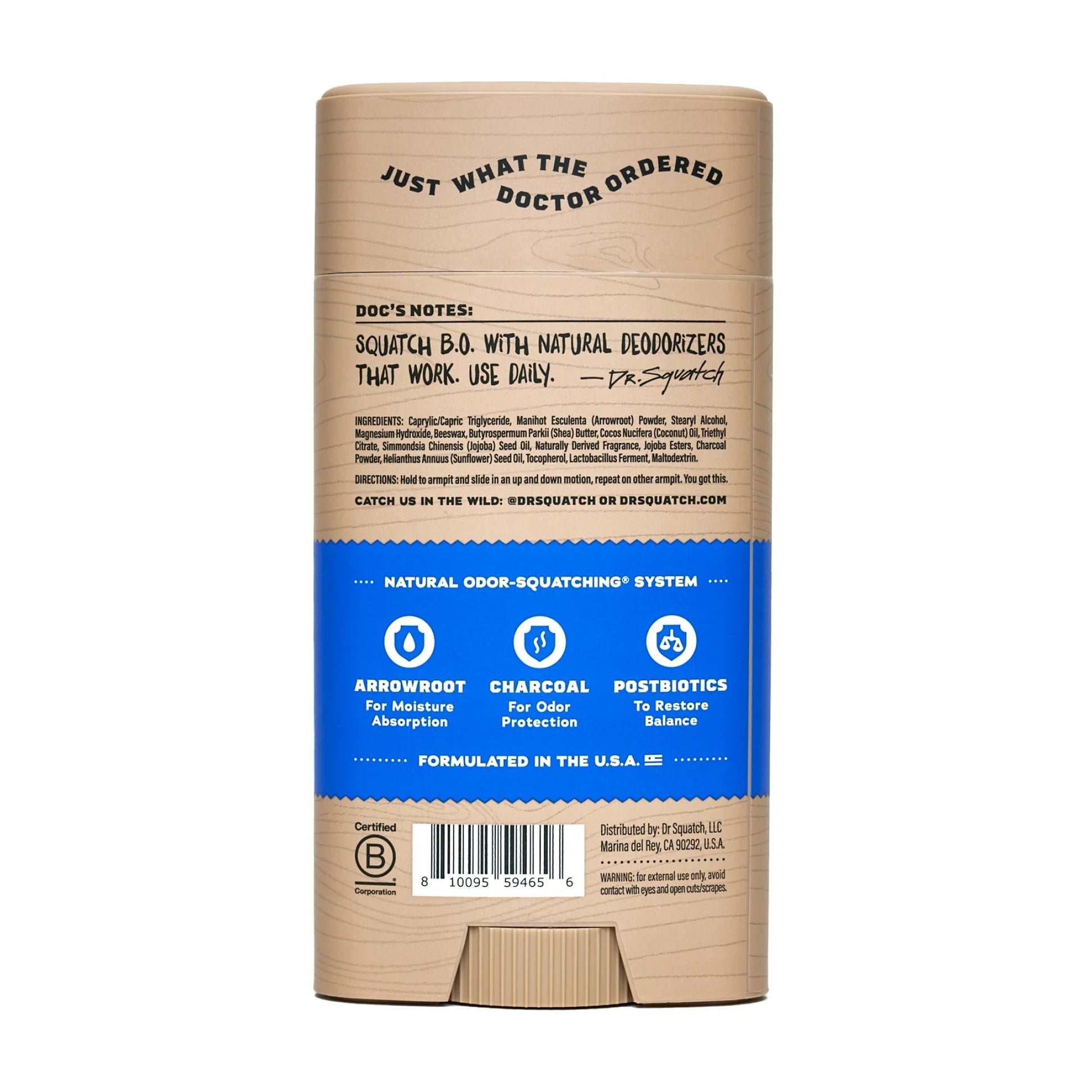 Dr. Squatch Deodorant - Fresh Falls