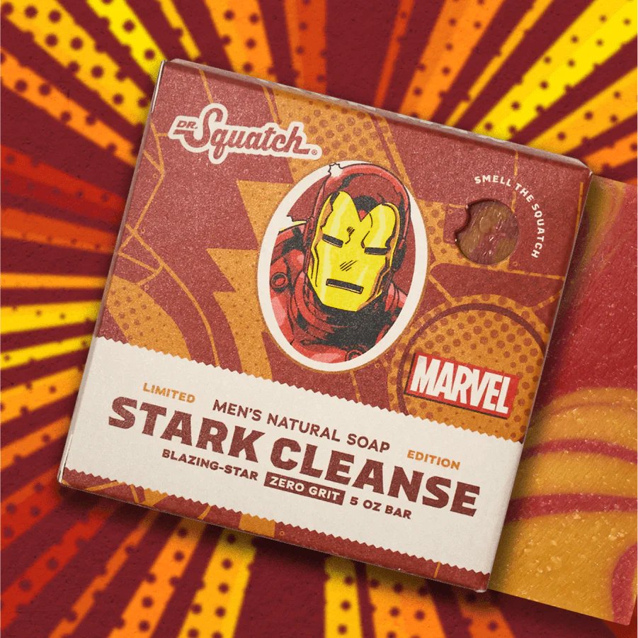 Dr. Squatch Marvel Avengers - Stark Cleanse