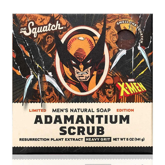 Dr. Squatch Marvel X - Men Wolverine - Adamantium Scrub