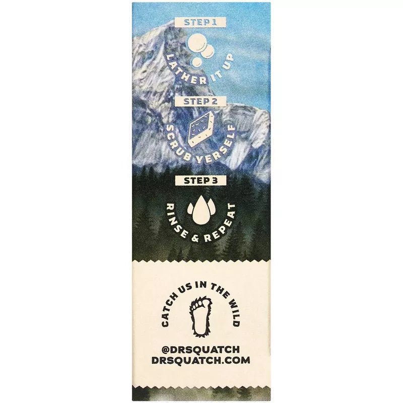 Dr. Squatch Men's All Natural Bar Soap - Dirt Destroyer