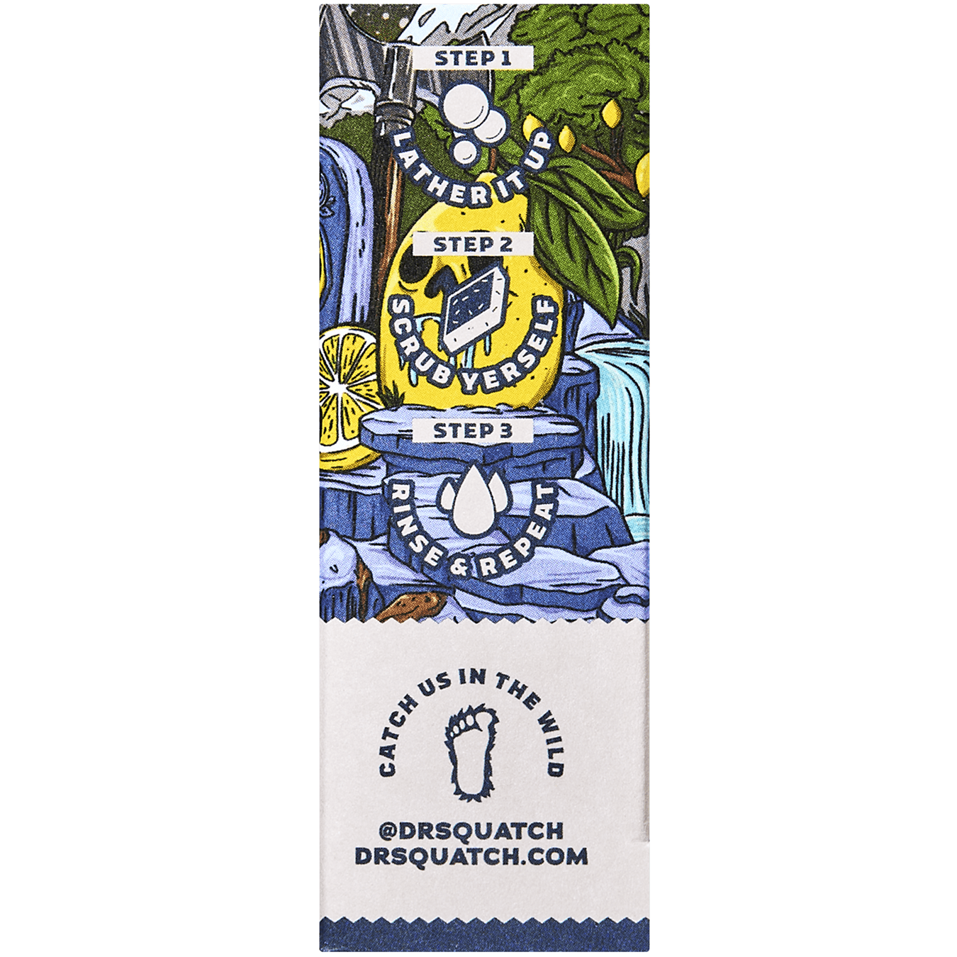 Dr. Squatch Men's All Natural Bar Soap - Liquid Death - Grime Reaper