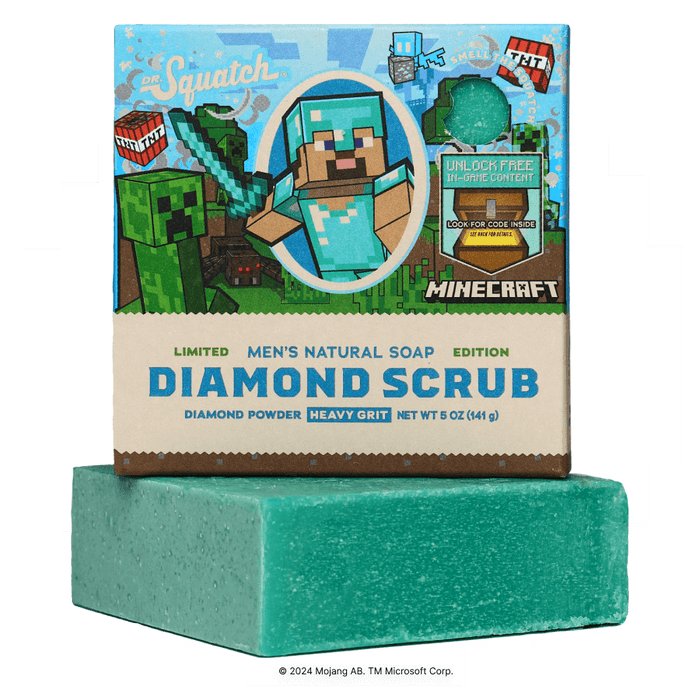 Dr. Squatch Minecraft - Diamond Scrub