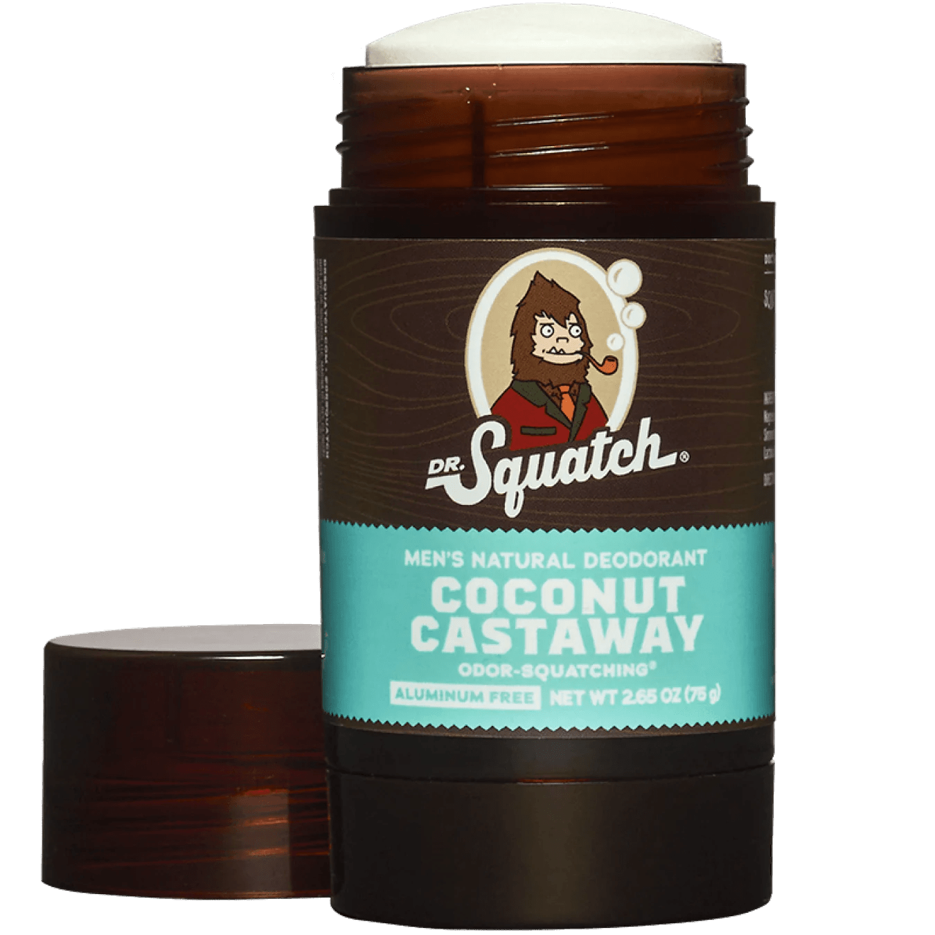 Dr. Squatch Natural Deodorant for Men - Coconut Castaway