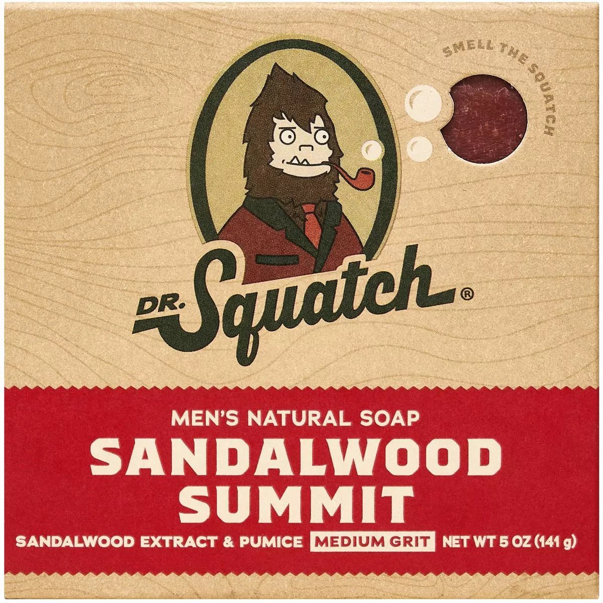 Dr. Squatch Sandalwood Summit Bar Soap
