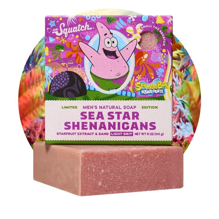 Dr. Squatch Spongebob X Patrick - Seastar Shenanigans