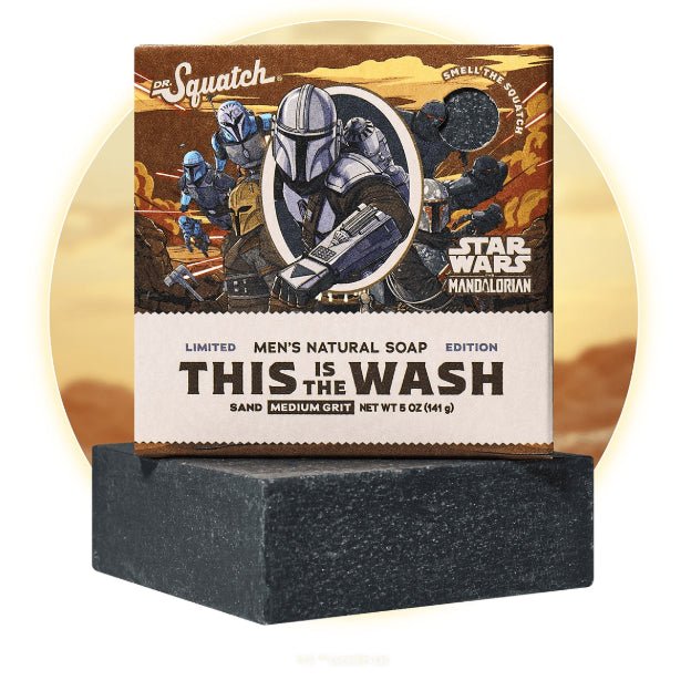 Dr. Squatch Star Wars - Mandalorian - This is The Wash Soap