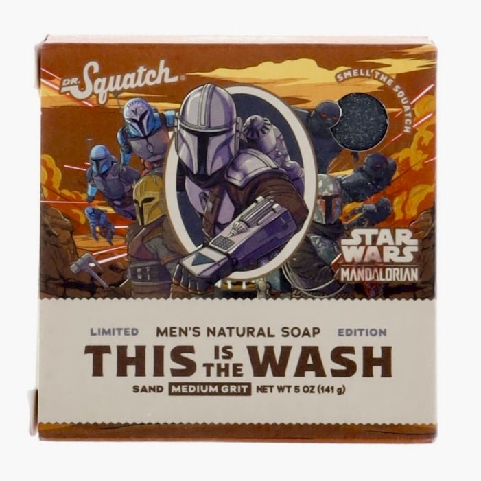 Dr. Squatch Star Wars - Mandalorian - This is The Wash Soap