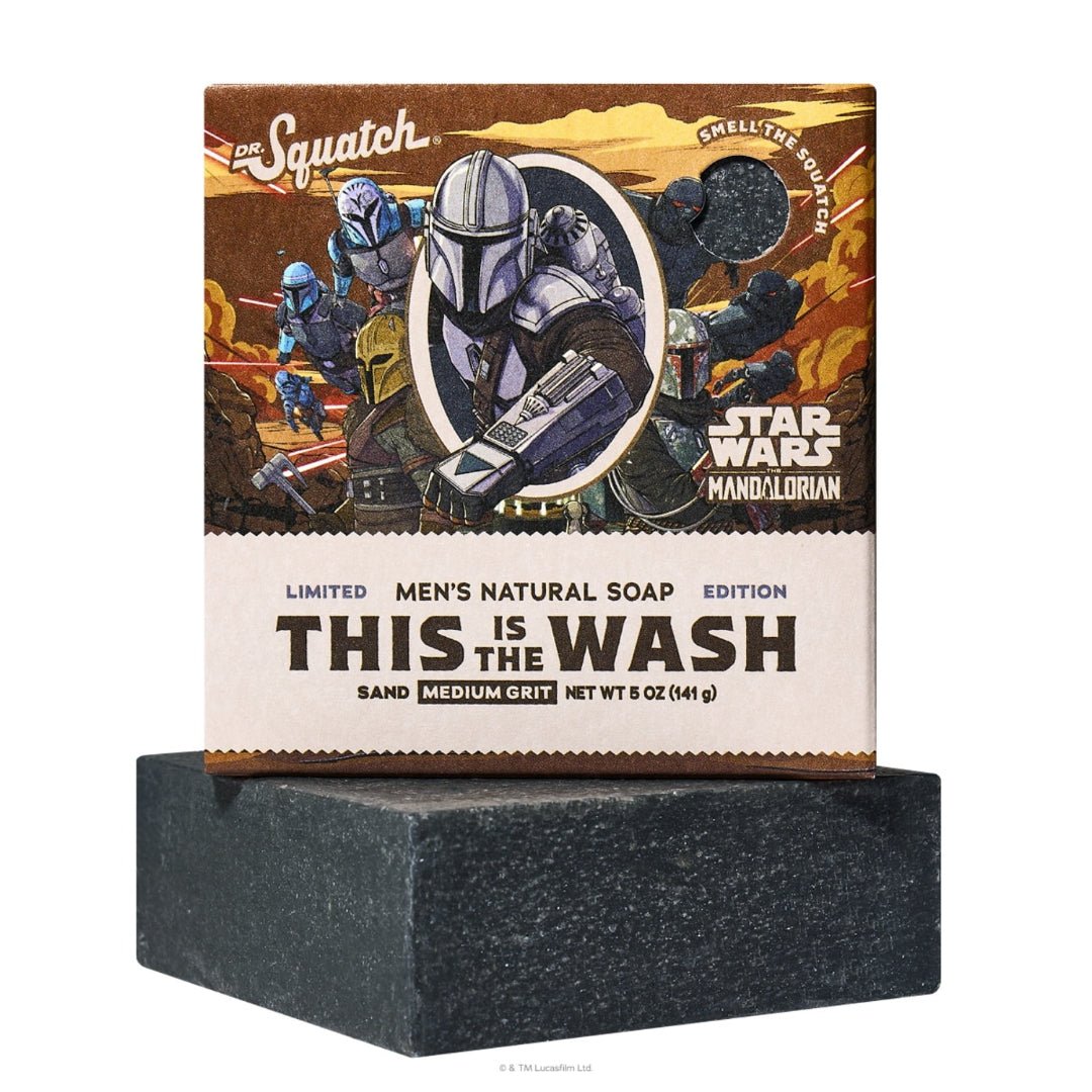 Dr. Squatch Star Wars - Mandalorian - This is The Wash Soap