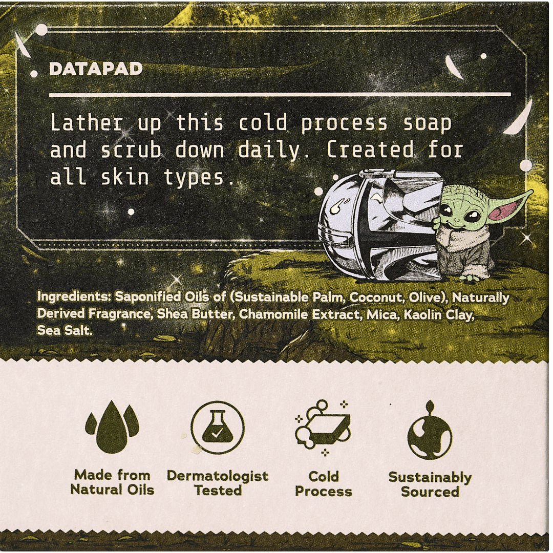 Dr. Squatch Star Wars - Mandalorian - Zen Cleanse Soap