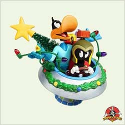 Duck Dodgers and Marvin The Martian Looney Tunes 2005 Keepsake Ornament