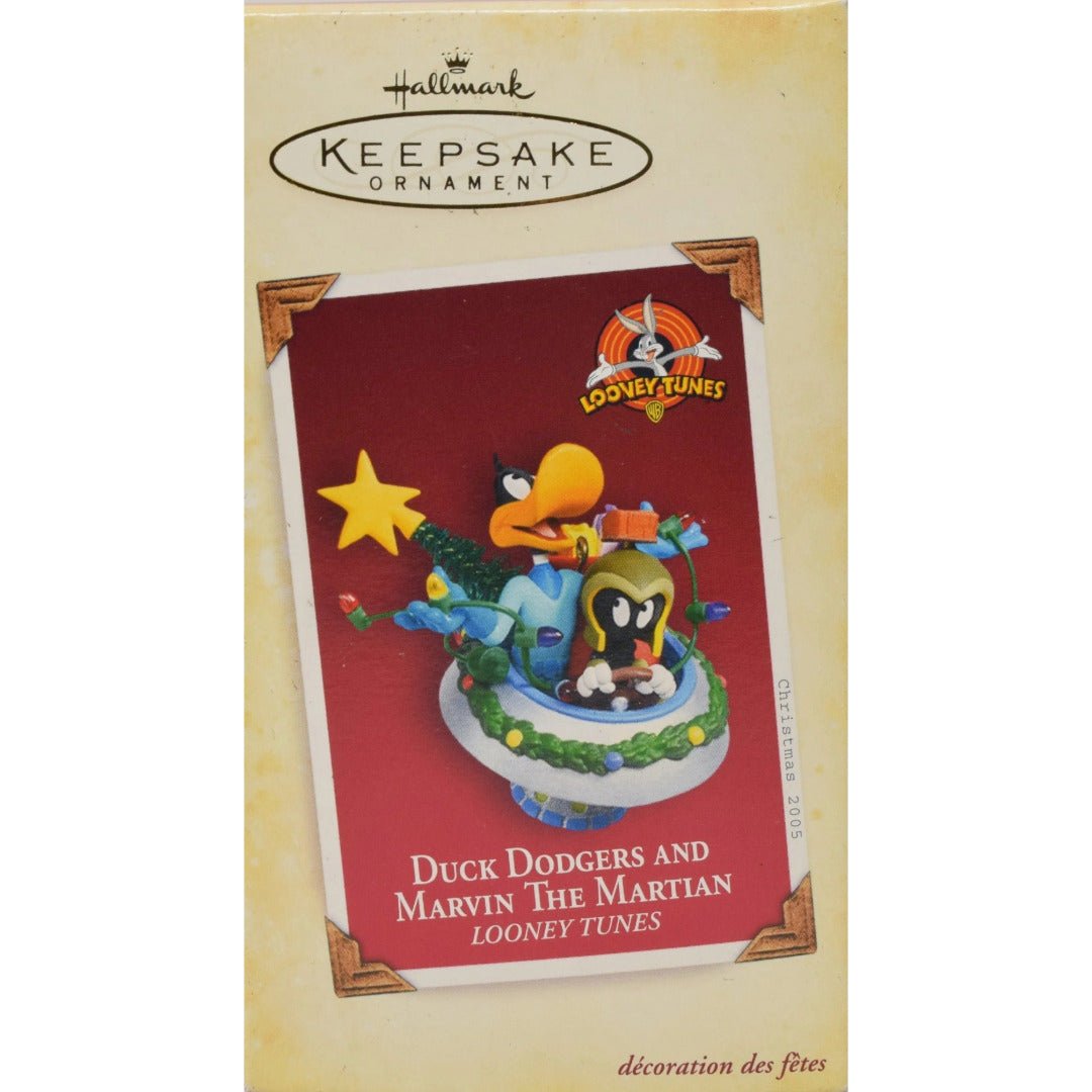 Duck Dodgers and Marvin The Martian Looney Tunes 2005 Keepsake Ornament