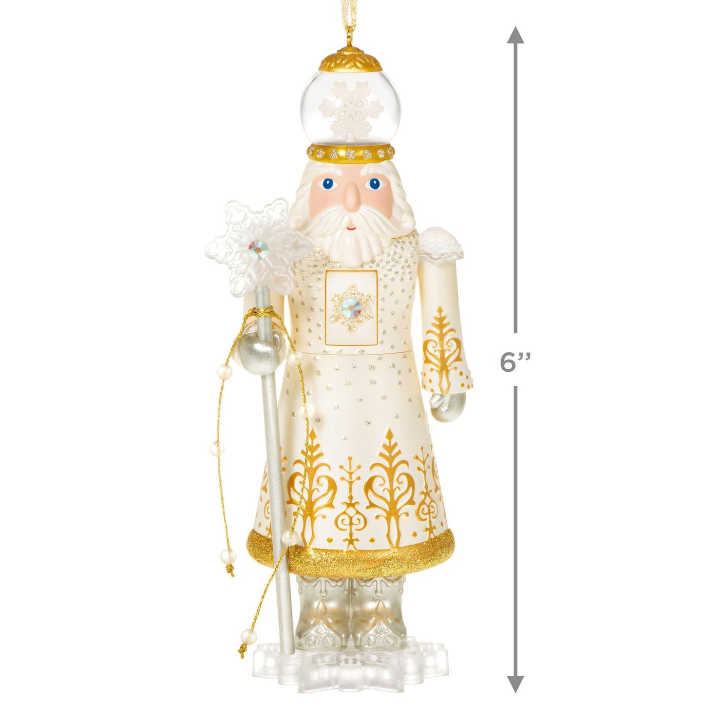 Duke of Winter, Noble Nutcrackers #3, 2021 Keepsake Ornament Hallmark, Special Edition